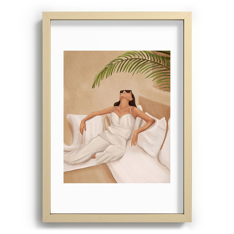Summer Heat Framed Art Print