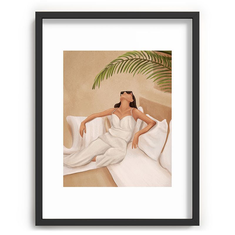 Summer Heat Framed Art Print