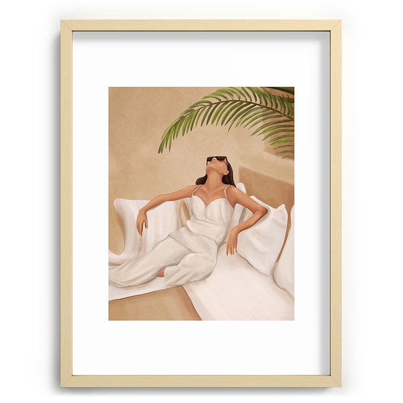 Summer Heat Framed Art Print