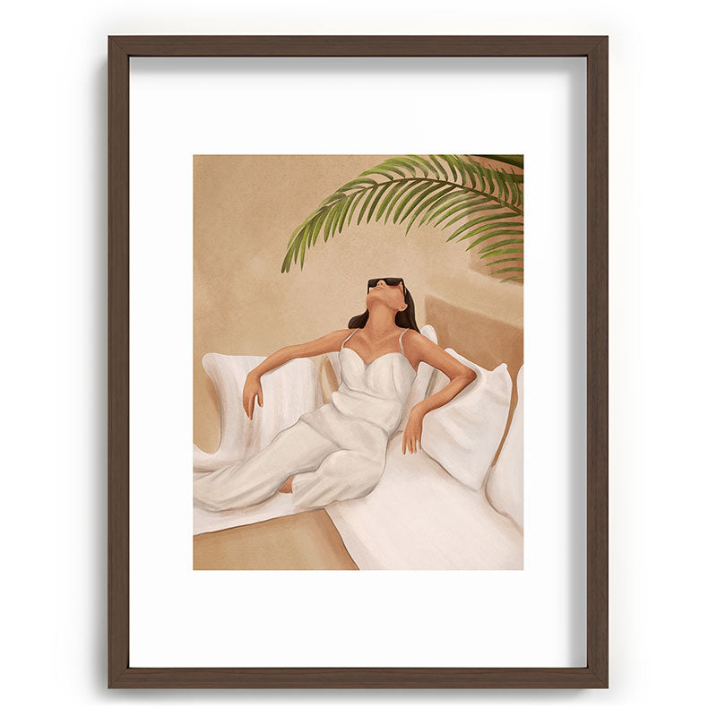 Summer Heat Framed Art Print