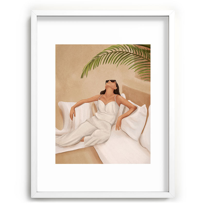 Summer Heat Framed Art Print