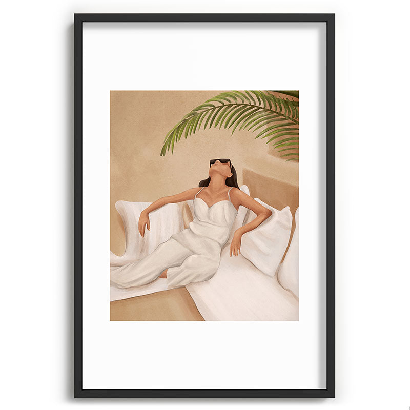 Summer Heat Framed Art Print