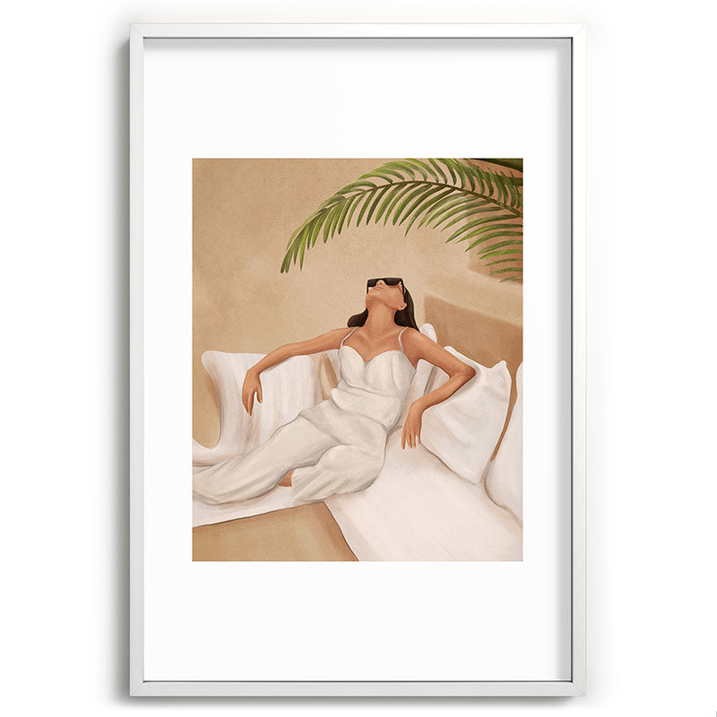 Summer Heat Framed Art Print