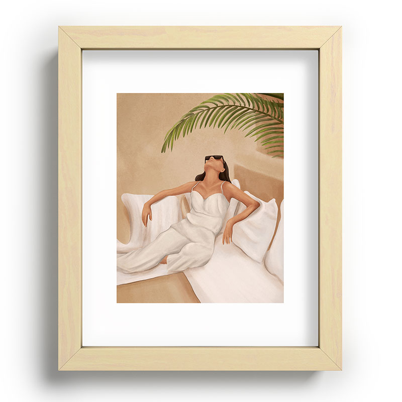 Summer Heat Framed Art Print
