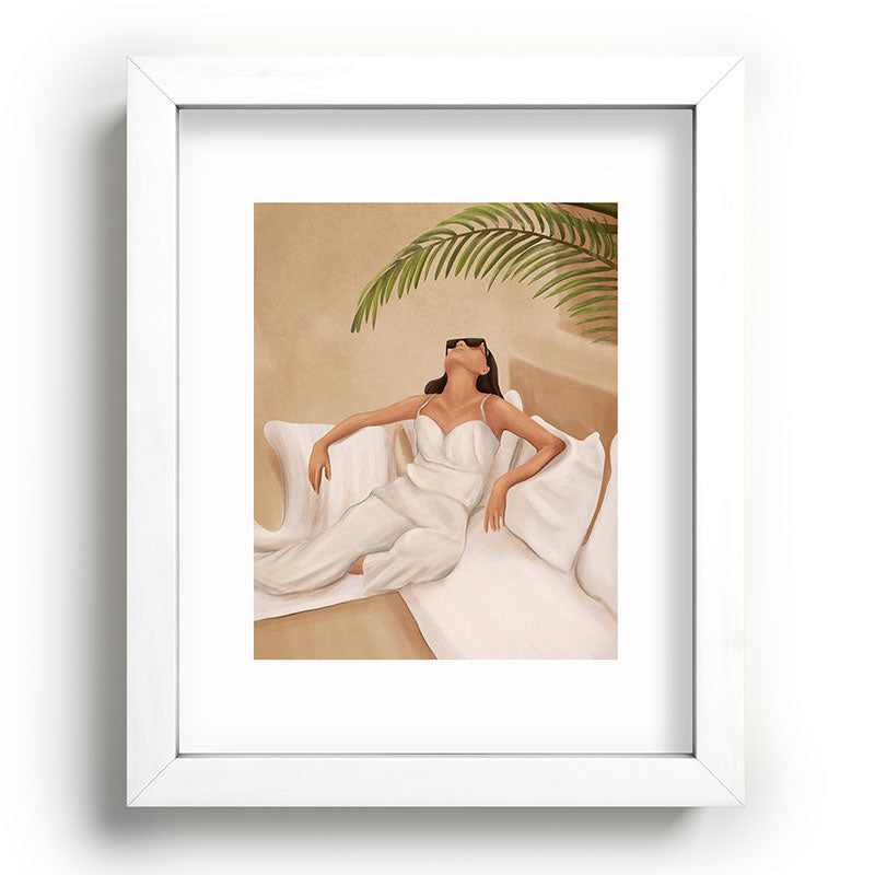 Summer Heat Framed Art Print