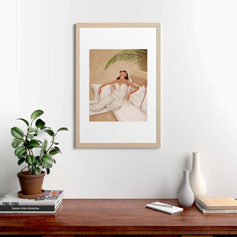 Summer Heat Framed Art Print