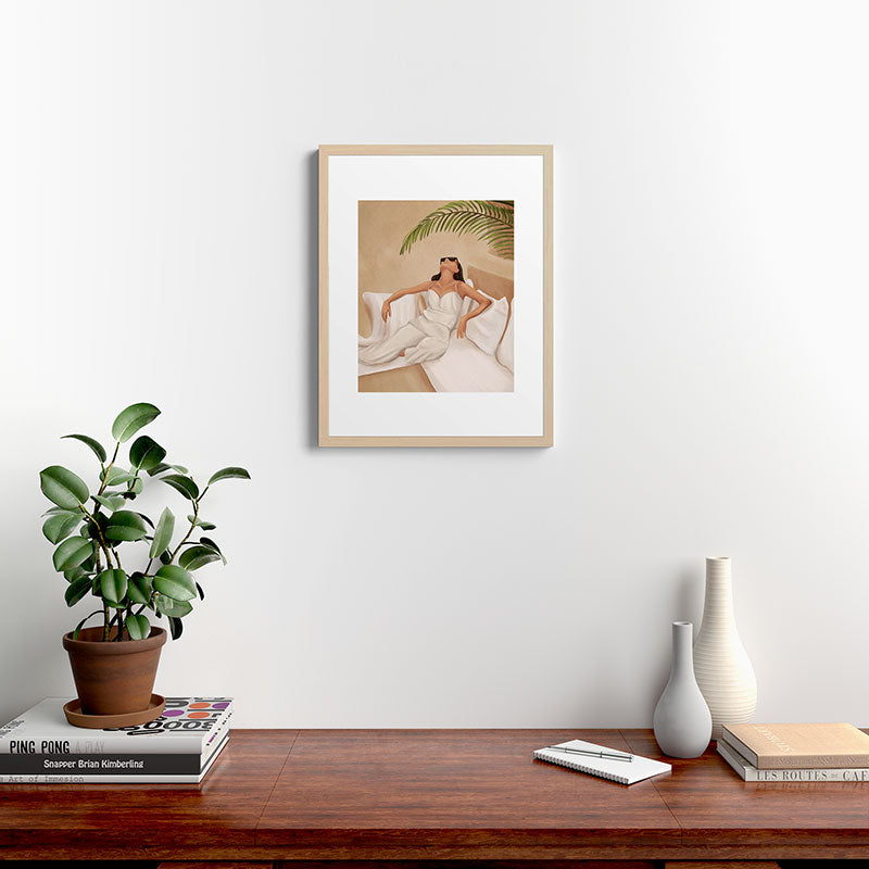 Summer Heat Framed Art Print