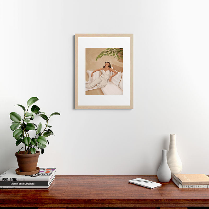 Summer Heat Framed Art Print