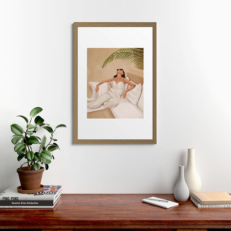 Summer Heat Framed Art Print