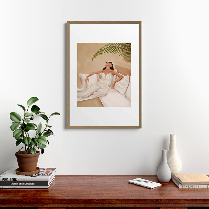 Summer Heat Framed Art Print