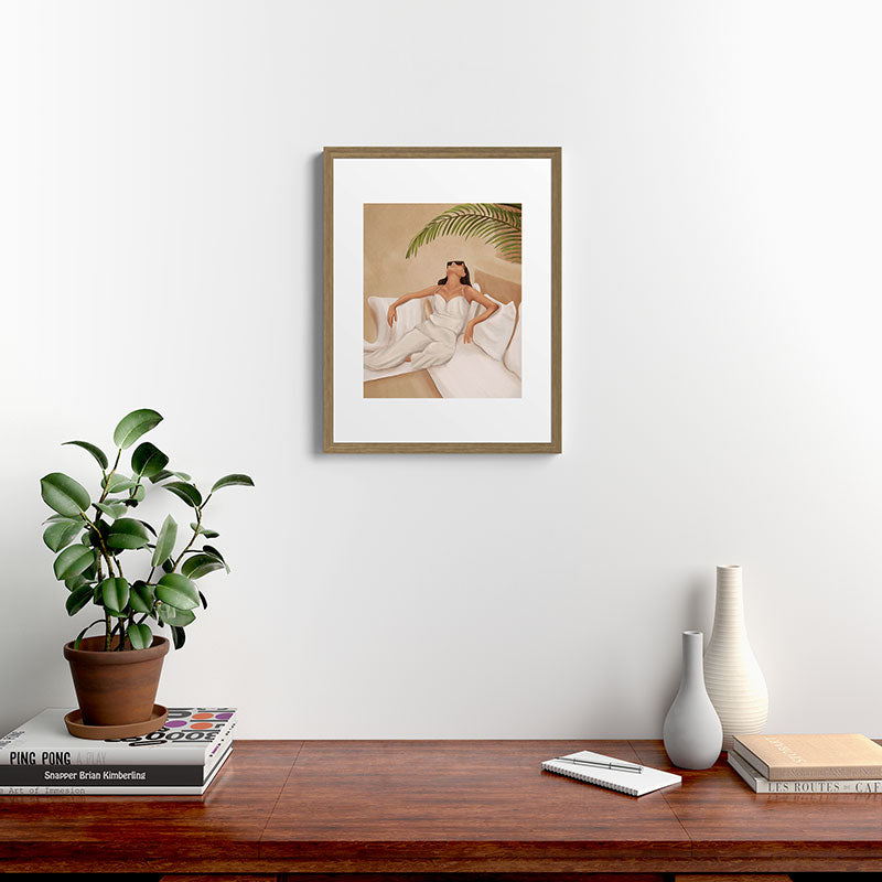 Summer Heat Framed Art Print