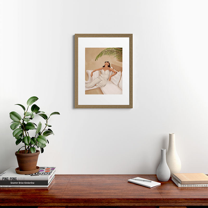 Summer Heat Framed Art Print