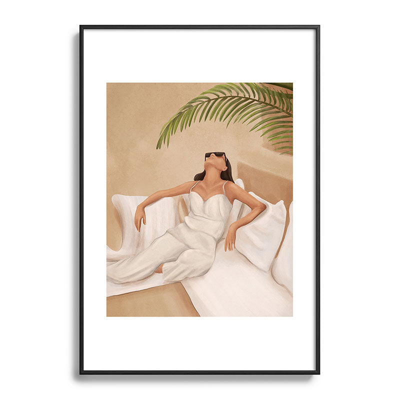 Summer Heat Framed Art Print