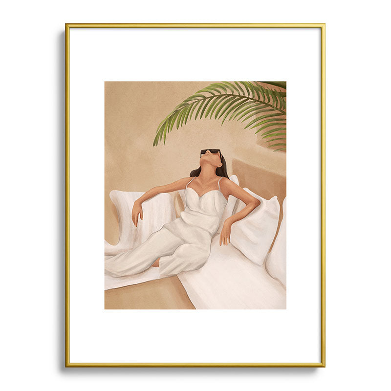 Summer Heat Framed Art Print