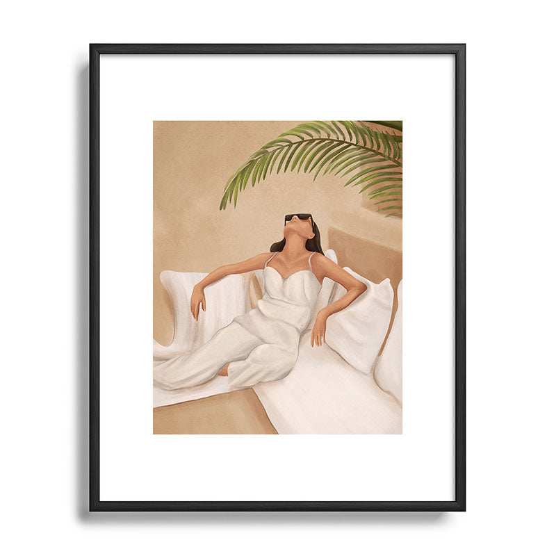 Summer Heat Framed Art Print