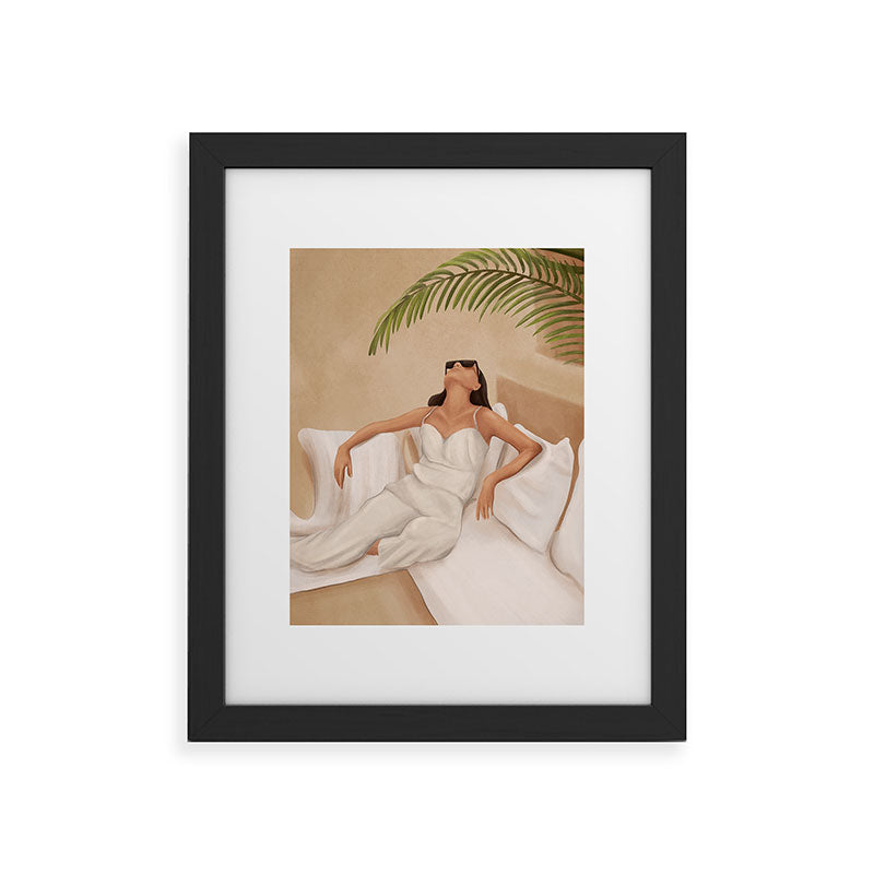 Summer Heat Framed Art Print
