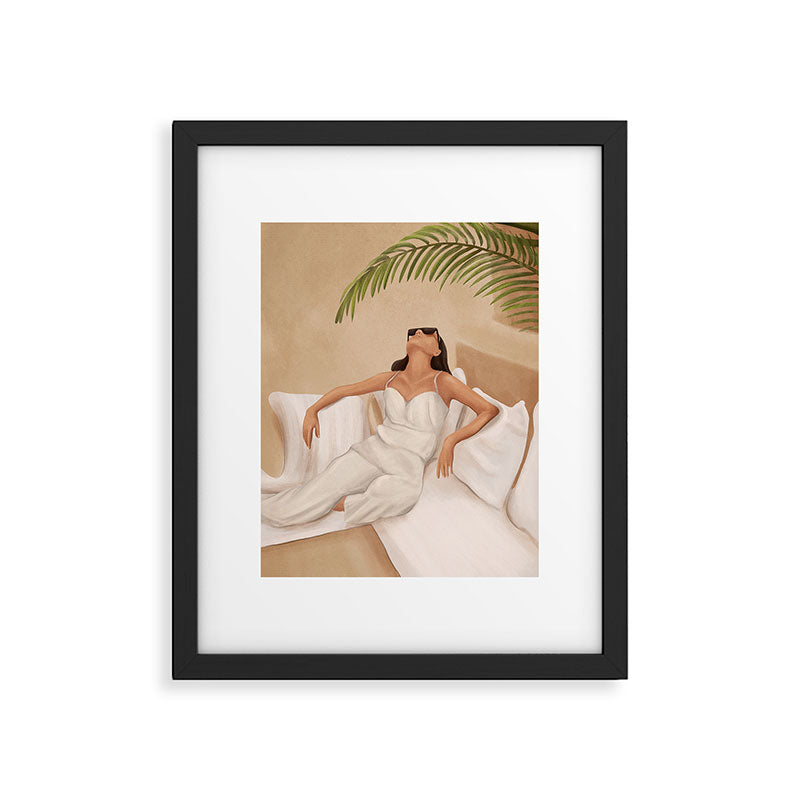 Summer Heat Framed Art Print