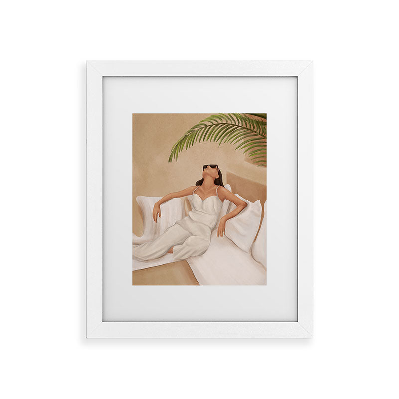 Summer Heat Framed Art Print
