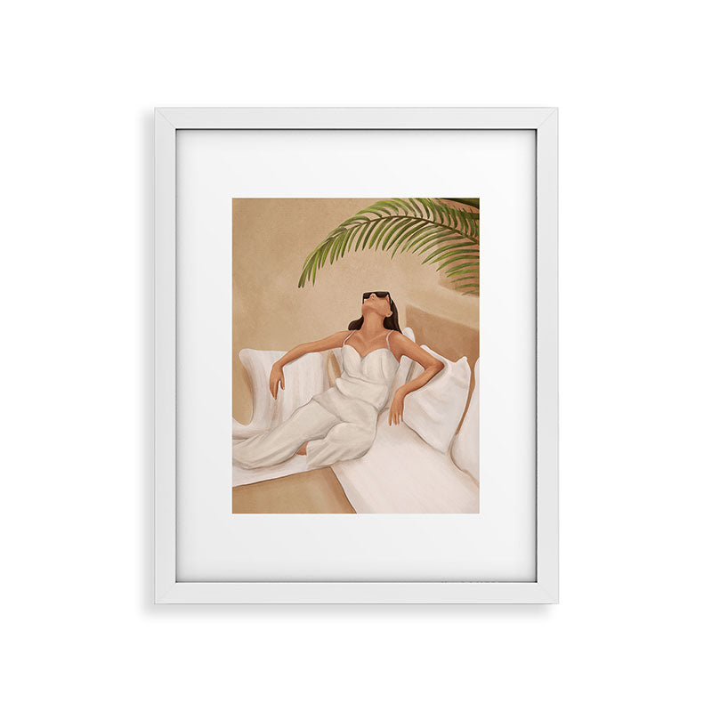 Summer Heat Framed Art Print
