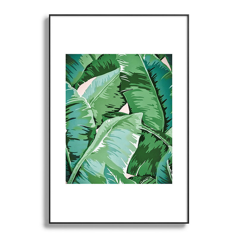 Banana leaf grandeur II Framed Art Print