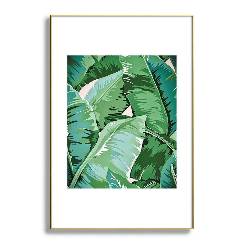 Banana leaf grandeur II Framed Art Print