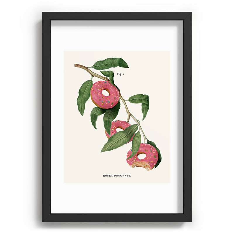 Donut Plant Framed Art Print