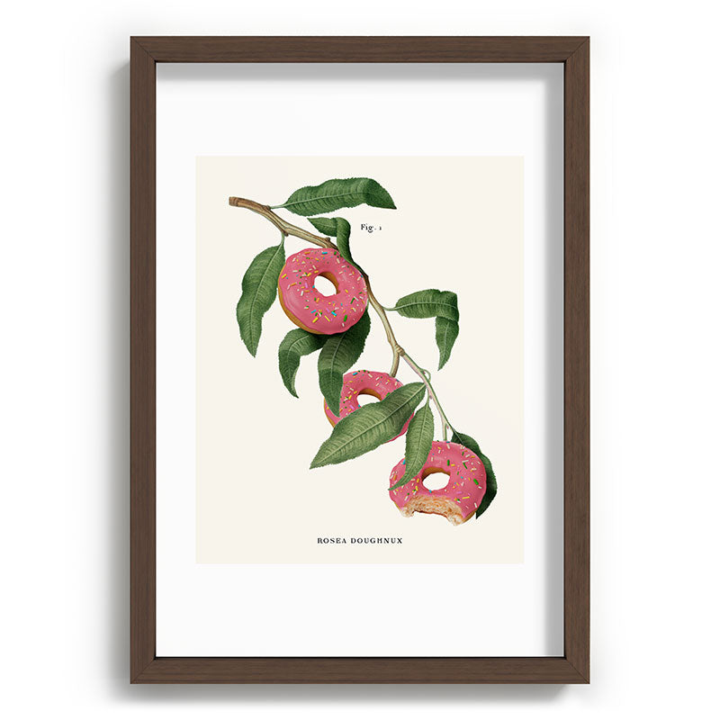 Donut Plant Framed Art Print