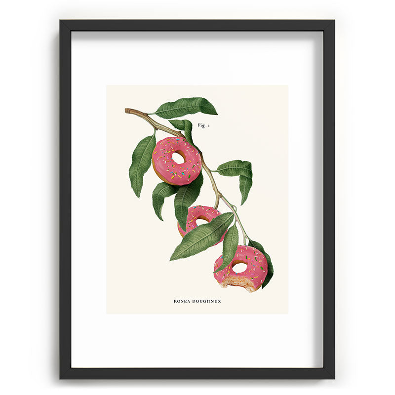 Donut Plant Framed Art Print