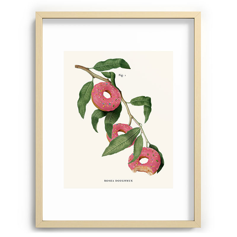 Donut Plant Framed Art Print