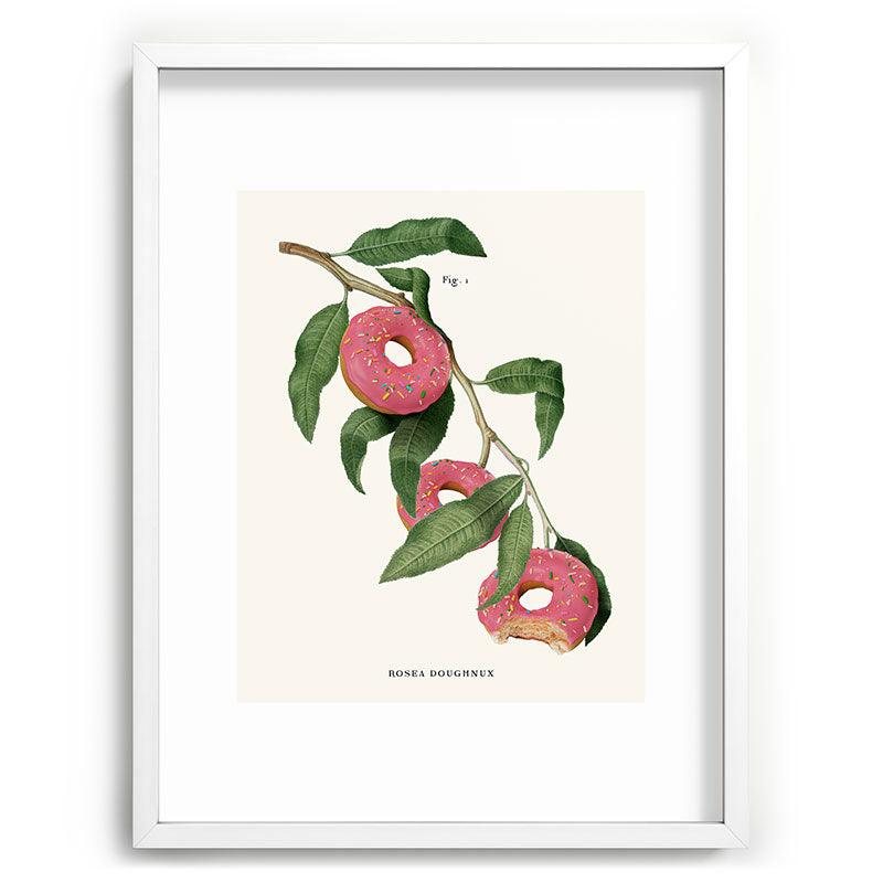 Donut Plant Framed Art Print
