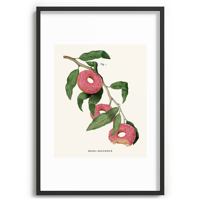 Donut Plant Framed Art Print
