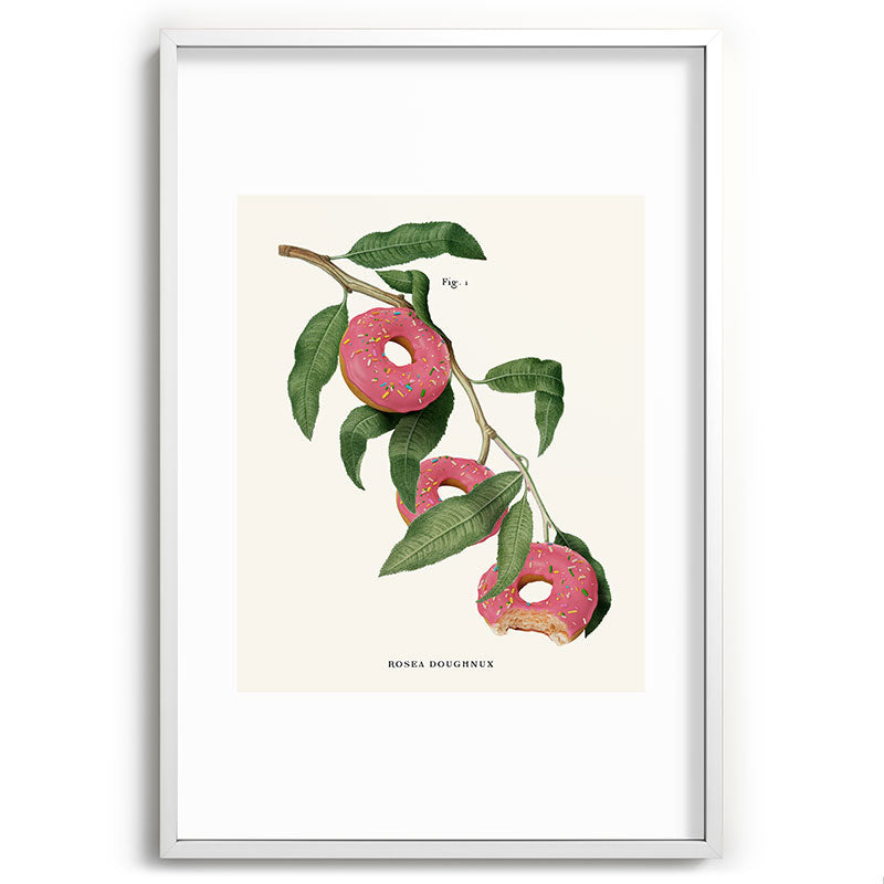Donut Plant Framed Art Print