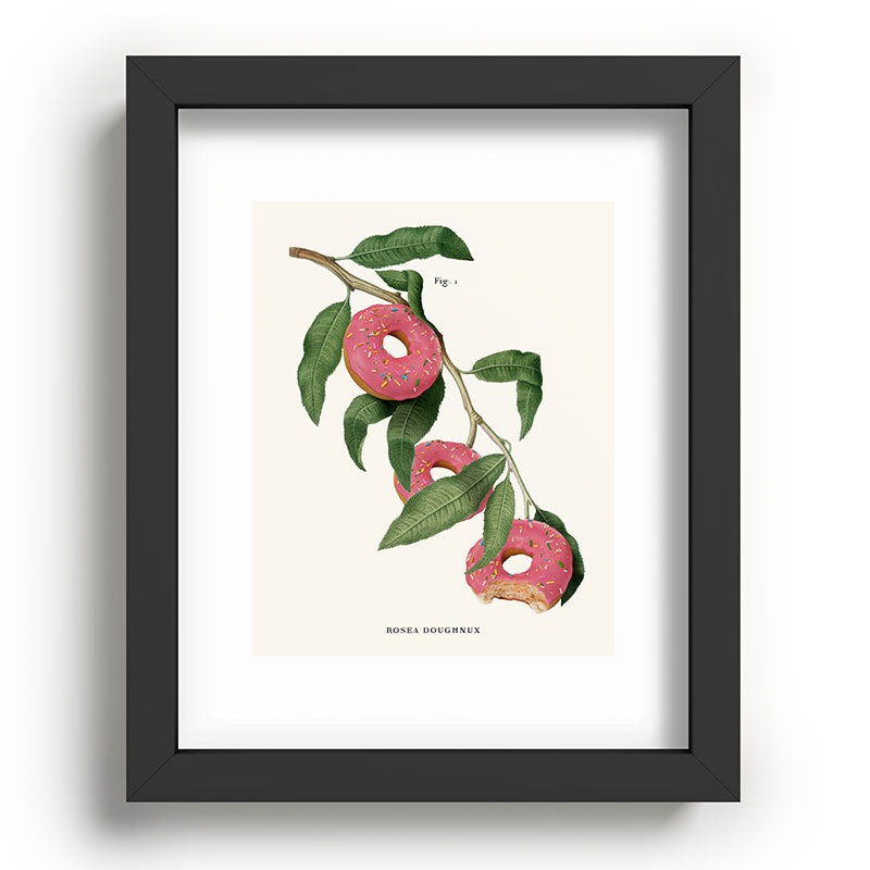 Donut Plant Framed Art Print