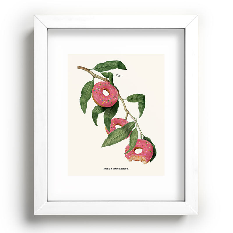 Donut Plant Framed Art Print