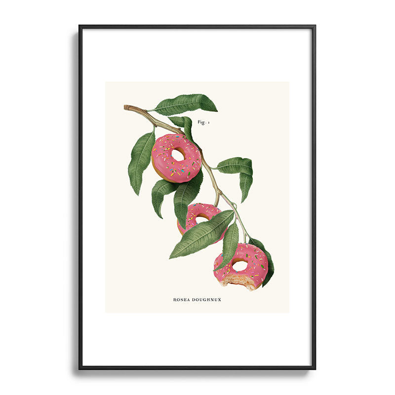 Donut Plant Framed Art Print