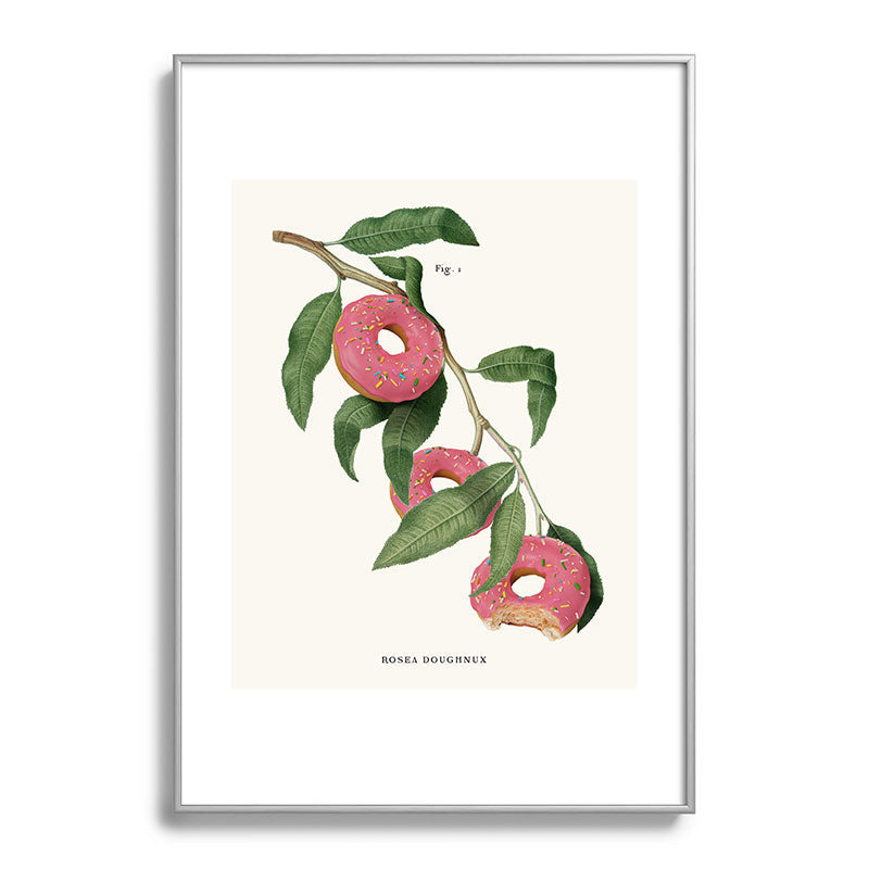 Donut Plant Framed Art Print