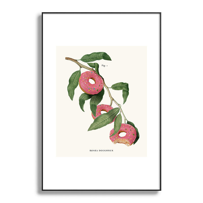 Donut Plant Framed Art Print