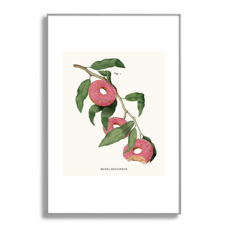 Donut Plant Framed Art Print