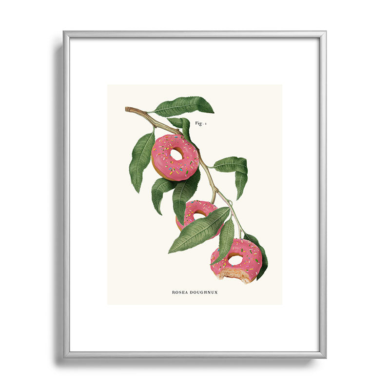 Donut Plant Framed Art Print