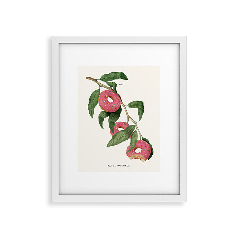 Donut Plant Framed Art Print