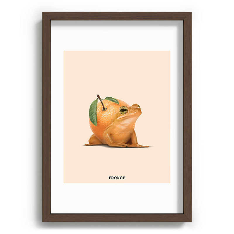 Fronge Framed Art Print