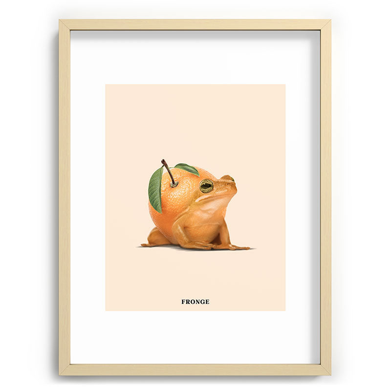 Fronge Framed Art Print