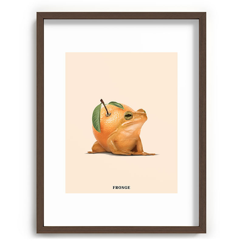Fronge Framed Art Print