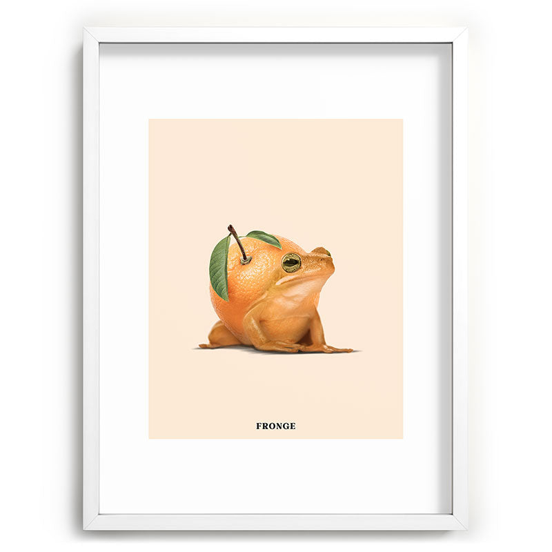 Fronge Framed Art Print