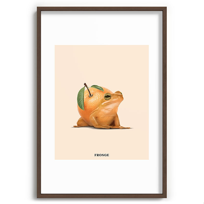 Fronge Framed Art Print