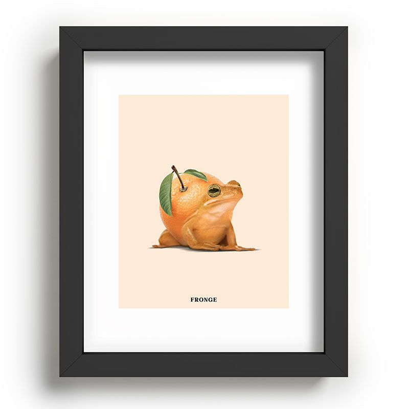 Fronge Framed Art Print