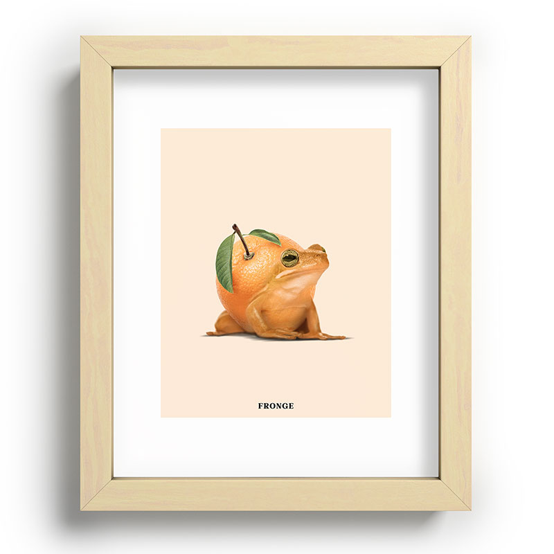 Fronge Framed Art Print