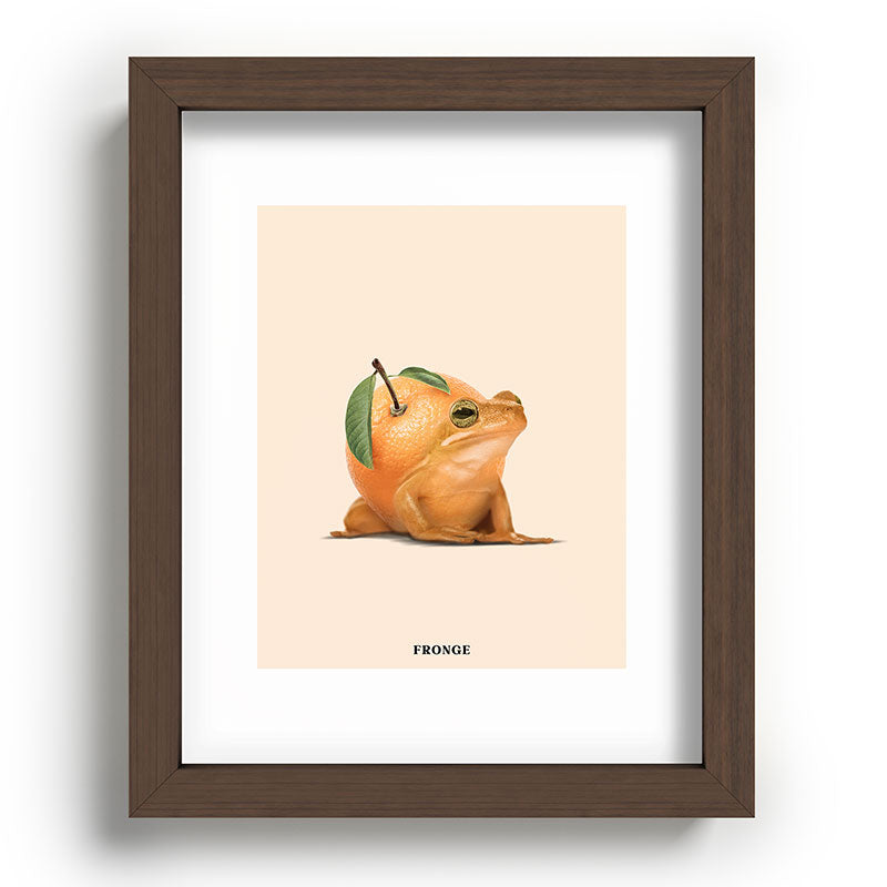 Fronge Framed Art Print