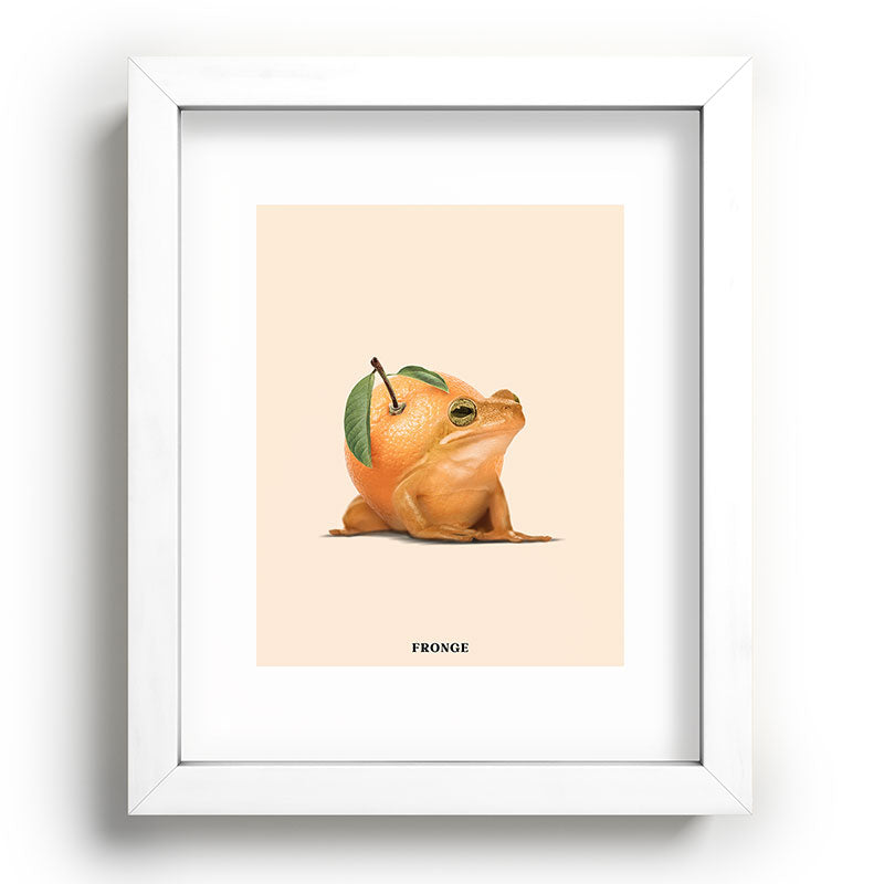 Fronge Framed Art Print