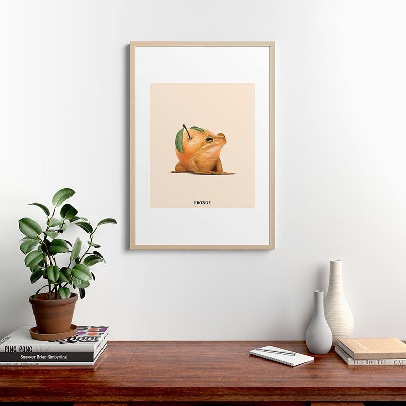 Fronge Framed Art Print